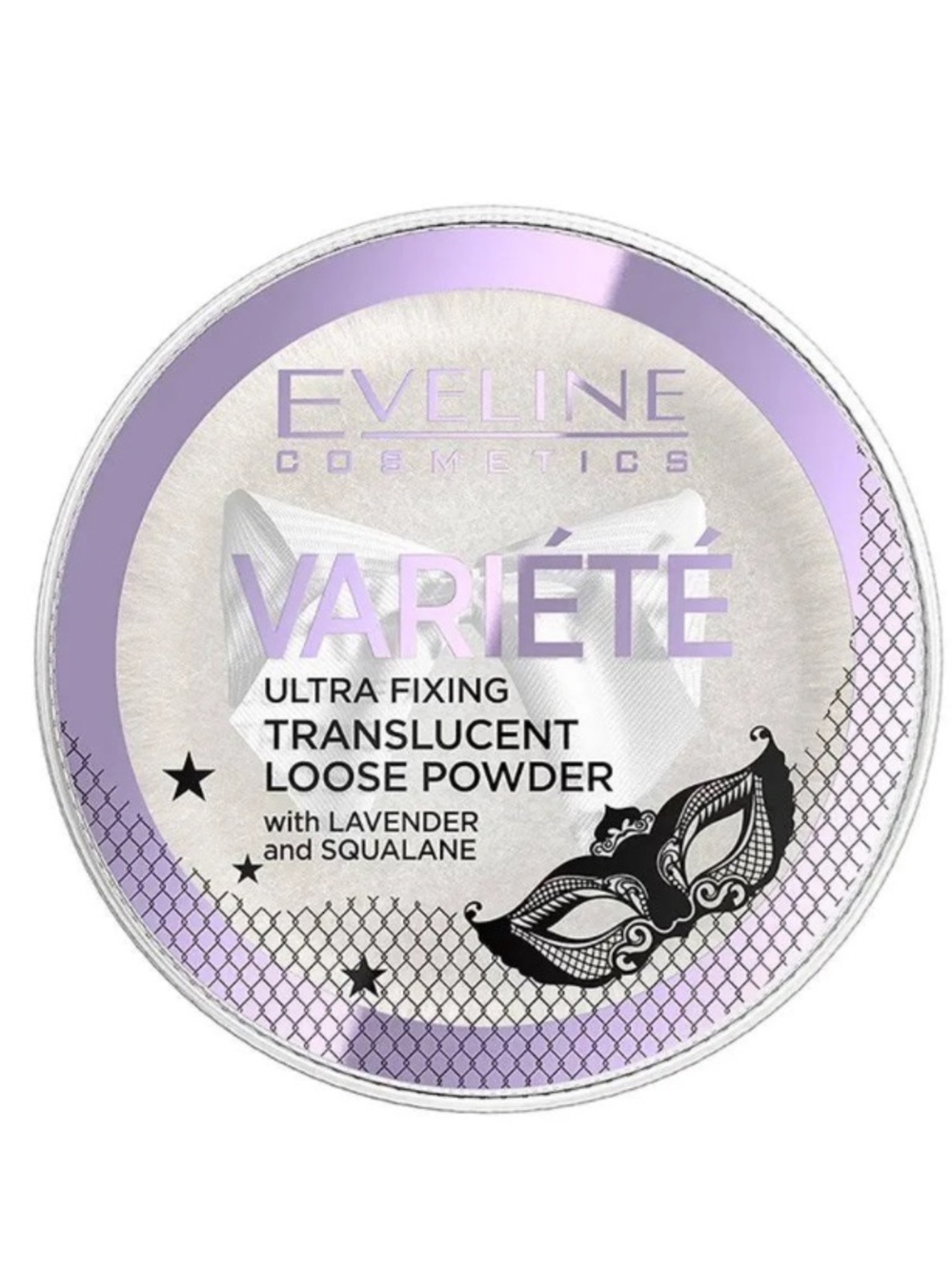 Eveline Variete Translucent Loose Powder - Lavender